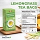thumbnail image 2 of Té de hierba limón LeafLea 80 bolsitas sin cafeína, 2 of 3