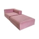 thumbnail image 3 of Sofa Cama Arkos En Felpa Palo Rosa, 3 of 3