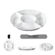 thumbnail image 1 of Plato de picoteo porcelana 30.2 cm blanco, 1 of 3