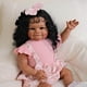 thumbnail image 5 of Muñeca bebé realista GYCV de 24" negra con peso, 5 of 5