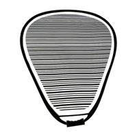 Ioensy - Tablero Reflector De Abolladuras, Tablero De Abolladuras Rayado Forrado Plegable Para Eliminación De Abolladuras En Forma De Pera