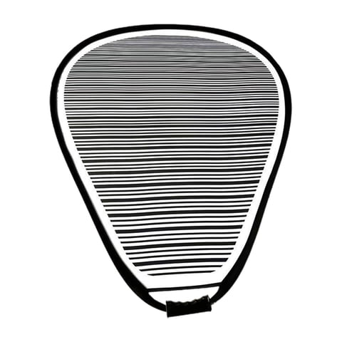 Ioensy - Tablero Reflector De Abolladuras, Tablero De Abolladuras Rayado Forrado Plegable Para Eliminación De Abolladuras En Forma De Pera