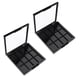thumbnail image 2 of 2pcs Maquillaje Vacío Paleta De Sombras De Ojos Colorete Brillo De Labios En Polvo Caja De Bricolaje 12 Cuadrícula, 2 of 5