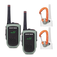 Radio Bidireccional Rocky Talkie Expedition De 5 W Con Mosquetón, Paquete De 2