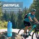 thumbnail image 2 of GEMFUL 24 oz Cycling Water Bottles, 2 Pack MTB Biking Bottle, 2 of 3