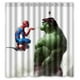 thumbnail image 1 of Cortina de ducha de Spider-Man con ganchos, 66 x 72 pulgadas, 1 of 3