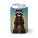 thumbnail image 1 of Mapache Funda enfriadora de latas, aislante de bebidas para mantener frías o calientes, funda térmica plegable para latas, portabebidas reutilizable, 1 of 6