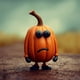 thumbnail image 1 of 1pc Realistic Halloween Pumpkin Outdoor Decoration - Cute, Kawaii, and Gothic Yard Art for Home and Garden Decor, 1 of 5