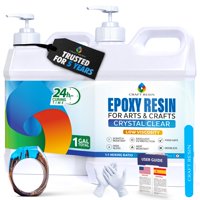 Craft Resin - Kit De Resina Epoxi Para Manualidades De 1 Galón, Apta Para Alimentos Y Resistente A Los Rayos Uv
