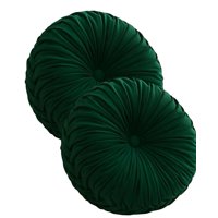 Imac Hogar - Pack De 2 Cojines Decorativos Redondo Elegante Y Sofisticado