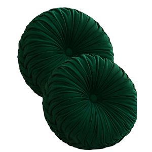 Imac Hogar - Pack De 2 Cojines Decorativos Redondo Elegante Y Sofisticado