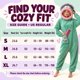 thumbnail image 3 of Onesie de Monstruo Xfcyzlgl de Forro Polar Coral para Parejas, 3 of 9