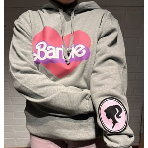 Genérico - Polerón Canguro Muñeca Modelo Gris Claro Talla Xs Unisex