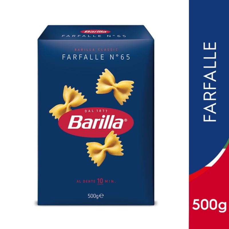 Fideo Pasta Farfalle N°65 Caja 500 g Barilla