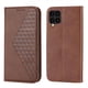 thumbnail image 4 of Funda Flip FOXDOCK para Samsung Galaxy A22 4G , Estilo Billetera con Diseño Rombo, Correa de Mano y Soporte, Uso Diario, 4 of 6