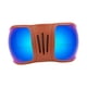 thumbnail image 1 of Gafas De Carreras De Caballos Con Protección UV, Gafas Ecuestres Para Juegos De Senderos Al Aire Libre, Color Marrón Y Azul, 1 of 5