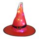 thumbnail image 3 of LED Sombrero De Bruja De Halloween Decoración Colgante Al Aire Libre Traje De Fiesta Rojo, 3 of 5