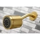 thumbnail image 4 of Grifo Kingston Brass KBX8137ZX Millennium para bañera/ducha, latón cepillado, 4 of 7