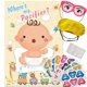 thumbnail image 1 of Pin The Chufier on The Baby Game ADJOY Baby Shower, 1 of 5