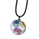 thumbnail image 1 of Collar De Vidrio De Moda Colgante Lindo Natural Natural Flor Seco Buenos Deseos, 1 of 5