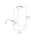 thumbnail image 2 of Dispensador Automático De Agua Recargable Usb Blanconegro, 2 of 4