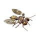 thumbnail image 5 of Modelo De Abeja De Metal Compacto, Novedoso Rompecabezas De Metal, Juguete, Escena, Decoración, Rompecabezas 3D, Estilo F, 5 of 5