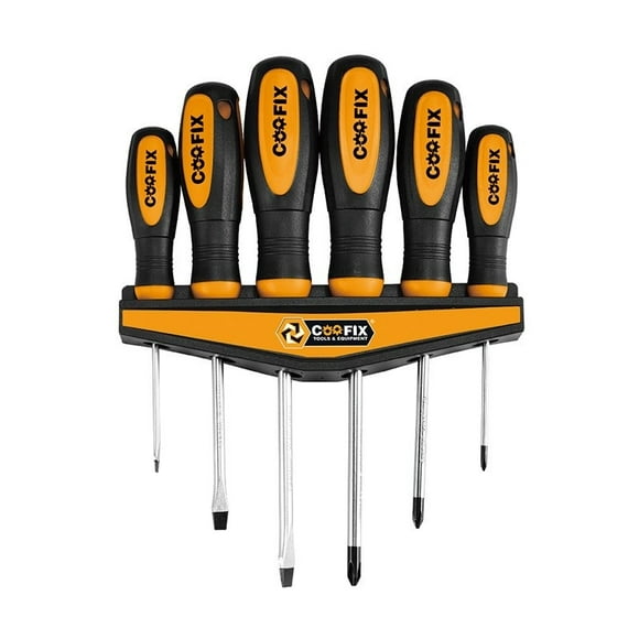 Destornilladorres Cruz/Paleta 6 Pcs Screwdriver Set