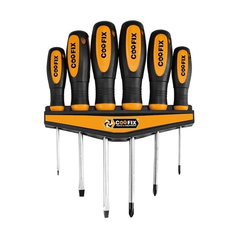Coofix - Destornilladorres Cruz/Paleta 6 Pcs Screwdriver Set