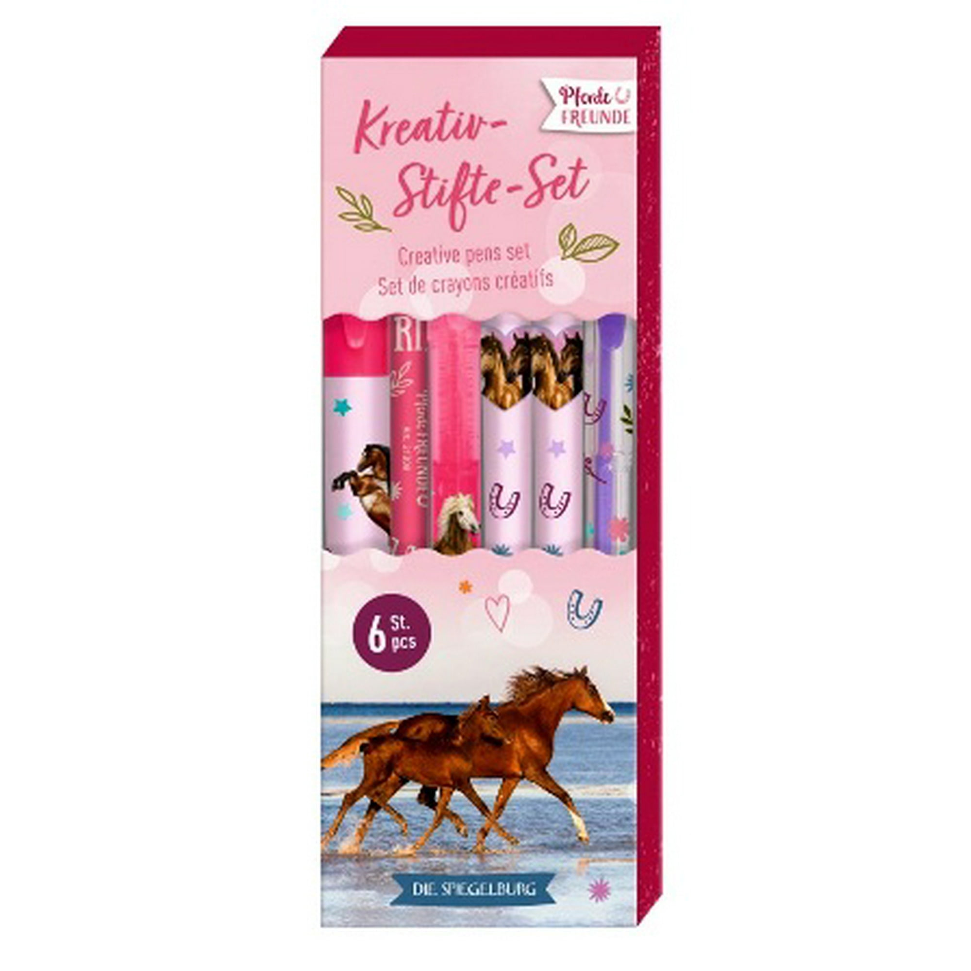 Tienda Lillifee - Juego De Lápices Creativos Para Los Amantes De Los Caballos - ¡no Hay Límites Para Tu Imaginación