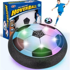 Genérico - Pelota Deslizante De Futbol Con Luz Led Negro