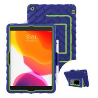 Gumdrop Cases - Funda Para Ipad Gumdrop Hideaway Rugged De 9.ª, 8.ª Y 7.ª Generación, Azul/Verde