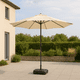 thumbnail image 2 of Quitasol Terraza Recto 2,7 Mt Beige + Base 22 Litros, 2 of 6