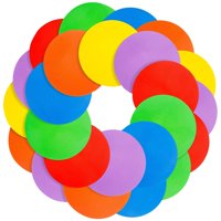 Magideal - 30Pcs Marcadores De Puntos Para Agilidad 4 ""Jugando En El Campo Práctica De Marcado Anti Slip Floor Dots Para Juegos De Fútbol Y Niños Danza Deportiva