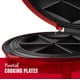 thumbnail image 2 of Máquina eléctrica para hacer quesadillas George Foreman GFQ001, 25 cm, color rojo, 2 of 8