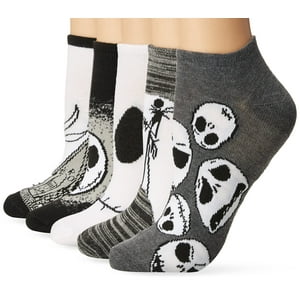 Calcetines Disney Nightmare Before Christmas Para Mujer, 5 Pares