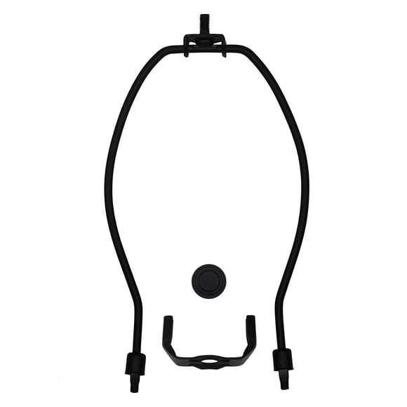 Kit de arpa para lámpara Creative Hobbies de 8 pulgadas, acabado negro