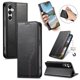 thumbnail image 2 of Funda tipo cartera para Samsung Galaxy A16 de piel con cierre magnético, ranuras para tarjetas y correa para la muñeca Negro, 2 of 6