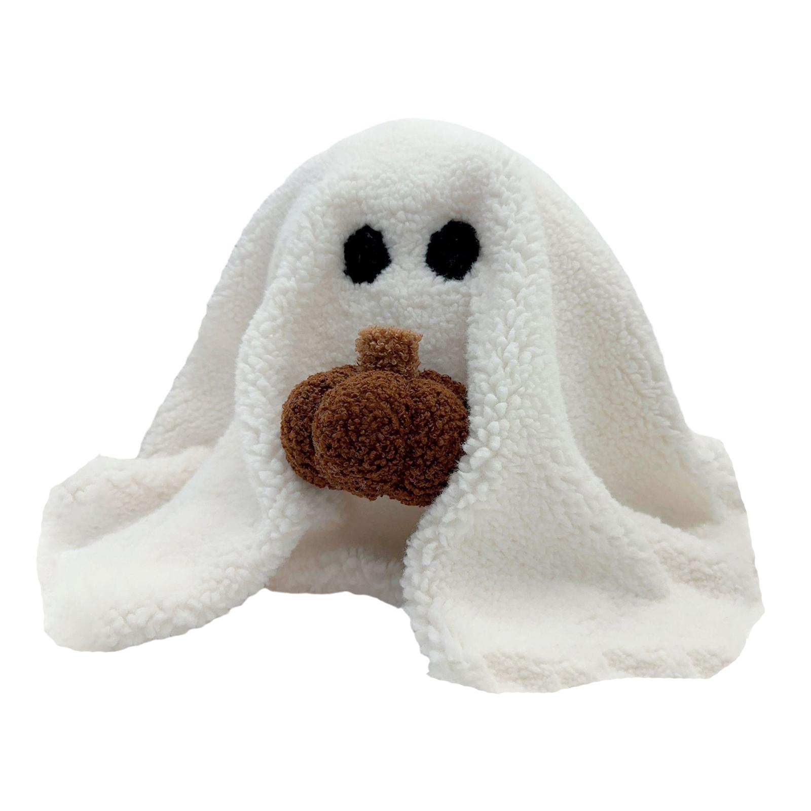 Magideal - Muñeca De Almohada Spectre Para Decoración De Halloween, Juguete De Peluche De Halloween, Espectro De Peluche Suave Para Dormitorio, Sofá, Regalo Para , Con Calabaza