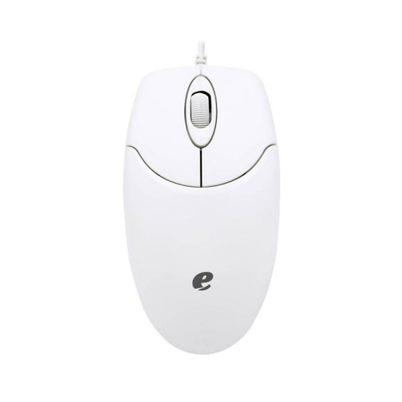 Mouse Alambrico USB 3 Botones Blanco M117