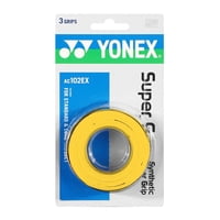 Overgrip Yonex Super Grap Amarillo X3 Tenis Padel