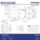 thumbnail image 3 of Motor paso a paso RICHCNC Nema 23 2,0Nm 57x57x76mm 3,0A 24V, 3 of 7