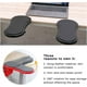 thumbnail image 5 of Soporte de brazo portátil, diseño ergonómico, articulado para computadora, reposabrazos auxiliar para reposamuñecas, extensor de reposabrazos de escritorio ajustable a 180°, relaja los músculos de los, 5 of 5