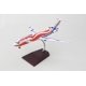 thumbnail image 3 of Modelo de exhibición coleccionable GeminiJets Braniff Boeing 727-200, 3 of 9