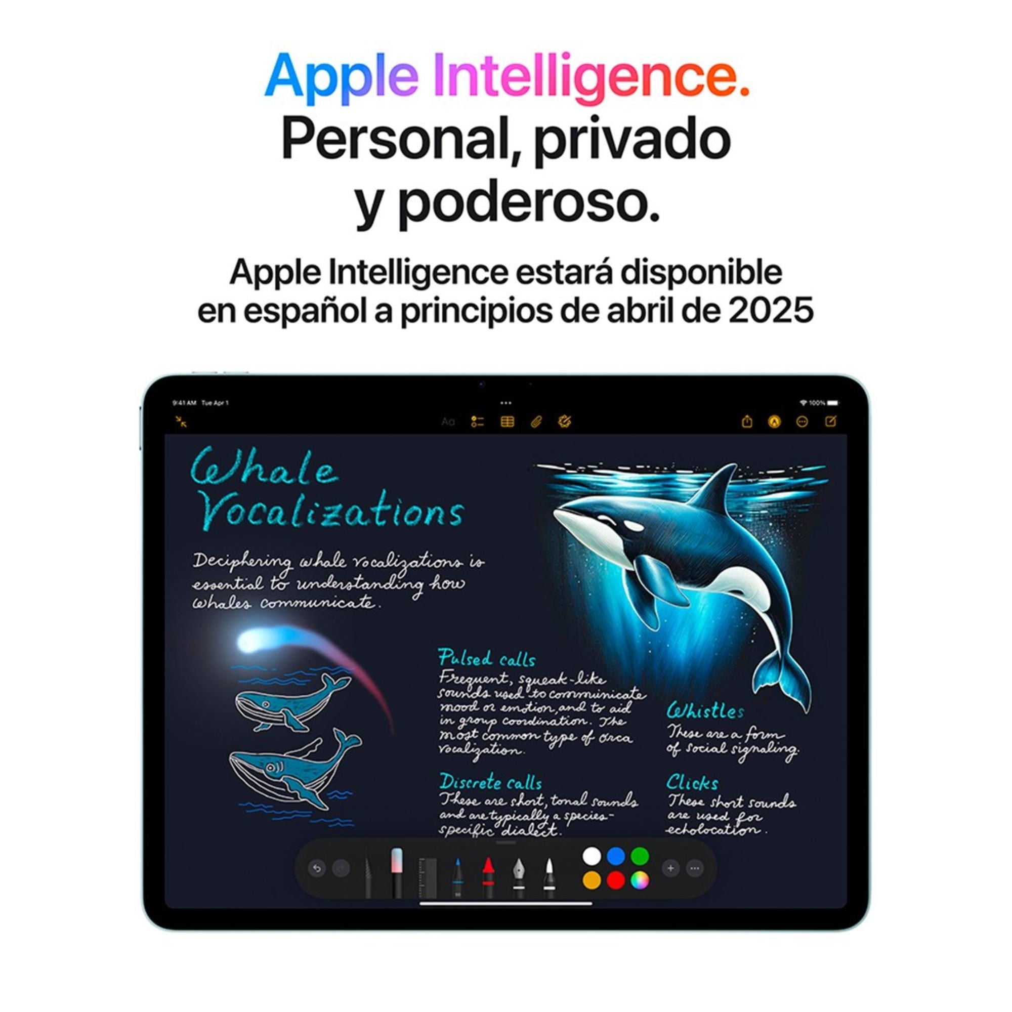 iPad Air 13 M3 WiFi 128GB púrpura | Lider