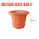 thumbnail image 2 of Macetero Plastico Duro Con Diseño Tamaño Pequeño 20cm Maceta Pequeño S Con Diseño, 2 of 3