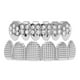 thumbnail image 3 of Fashion Shining Hip-hop Rapper Boca Gorras Dientes Personalizados Parrillas Plata, 3 of 3