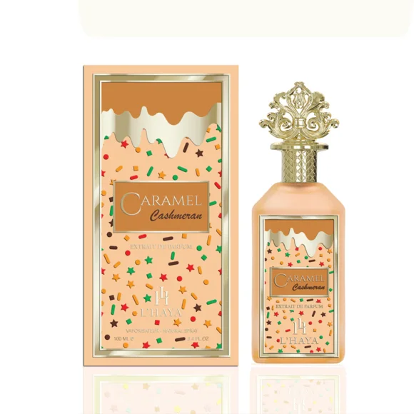 Perfume Lhaya Caramel Cashmeran Unisex Extrait De Parfum 100 Ml