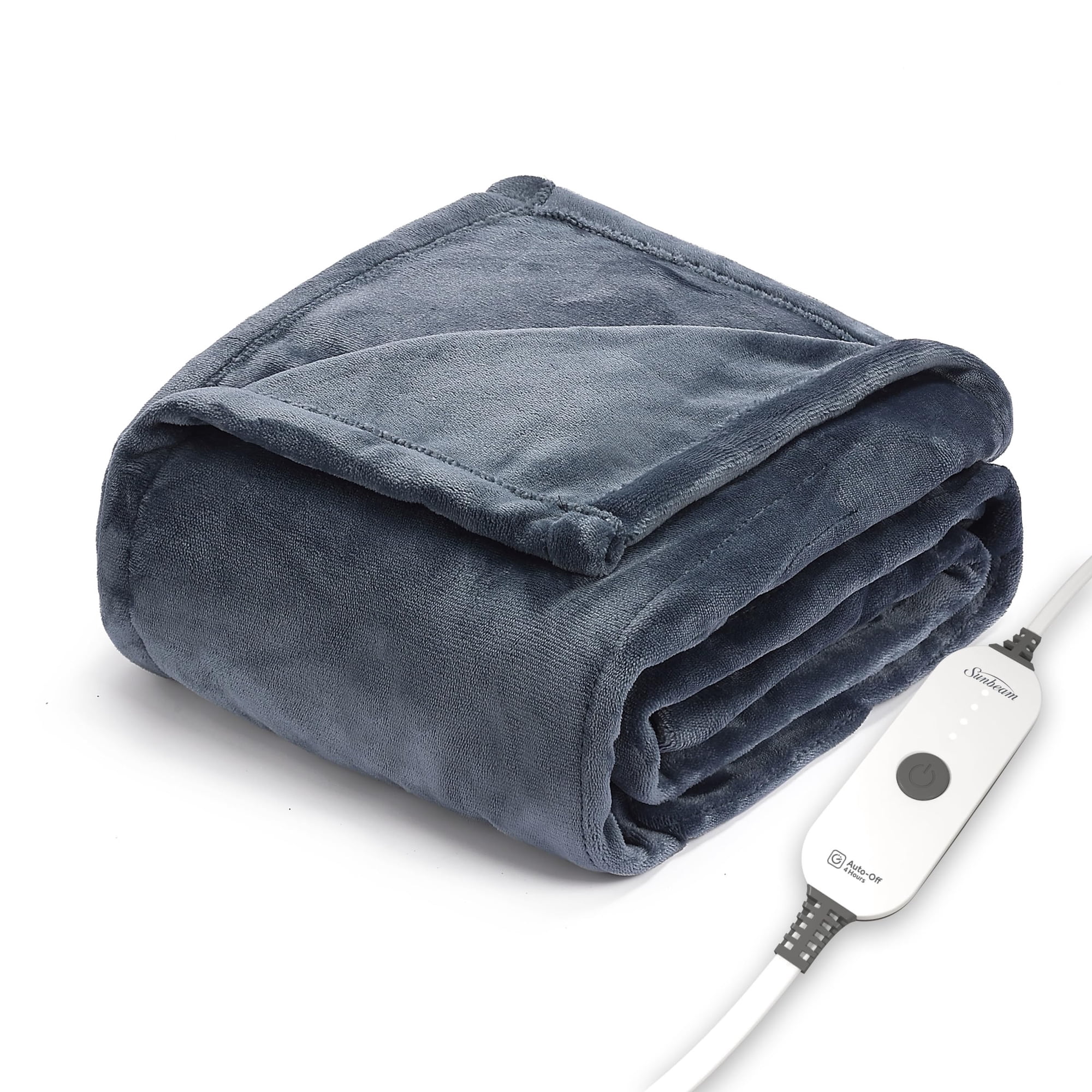 Manta Eléctrica Sunbeam Royal Posh Velvet Con Calefacción