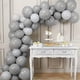 thumbnail image 2 of 10/116pcs, Gray Balloon Garland Arch Kit Gray Balloons Different Sizes Wedding Birthday Baby Shower Theme Party Decorations, Birthday Photo Prop, Birthday Party Anniversary Party Scene Decor Arrangeme, 2 of 3