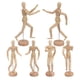 thumbnail image 1 of Modelo de figura artística Geytetqi, set de 8 maniquíes de madera de 20 cm, 1 of 7
